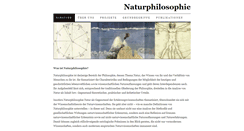 Desktop Screenshot of naturphilosophie.org